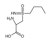 (2R)-2-amino-3-(butylsulfonimidoyl)propanoic acid结构式