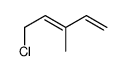 5-chloro-3-methylpenta-1,3-diene Structure