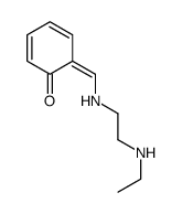 6-[[2-(ethylamino)ethylamino]methylidene]cyclohexa-2,4-dien-1-one Structure