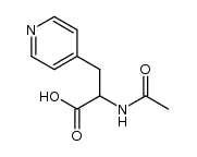 N-acetyl-4 pyridylalanine Structure