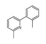 2-methyl-6-(2-methylphenyl)pyridine Structure