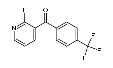 (2-fluoropyridin-3-yl)(4-trifluoromethylphenyl)methanone Structure