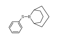 9-(phenylthio)-9-borabicyclo[3.3.1]nonane Structure