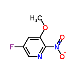 3-Methoxy-5-fluoro-2-nitro pyridine图片