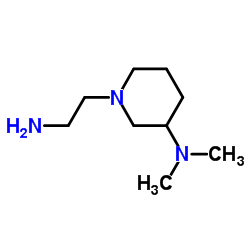 1-(2-Aminoethyl)-N,N-dimethyl-3-piperidinamine Structure