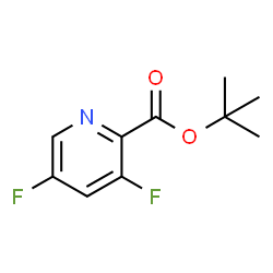3,5-二氟吡啶-2-羧酸叔丁酯图片