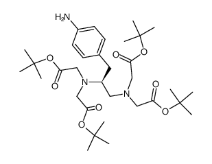 (S)-4-氨基苄基乙二胺四乙酸四(叔丁基)酯图片