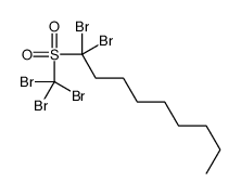 1,1-dibromo-1-(tribromomethylsulfonyl)nonane Structure