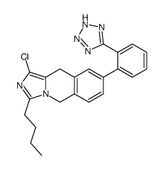 氯沙坦咪唑并[1,5-b]异喹啉结构式