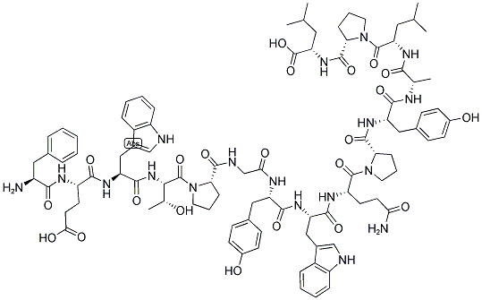 H-Phe-Glu-Trp-Thr-Pro-Gly-Tyr-Trp-Gln-Pro-Tyr-Ala-Leu-Pro-Leu-OH结构式