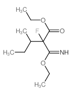 Pentanoicacid, 2-(ethoxyiminomethyl)-2-fluoro-3-methyl-, ethyl ester picture