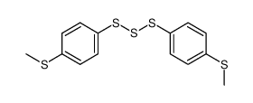 Di-(p-methylmercaptophenyl)-trisulfan Structure