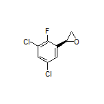 (S)-2-(3,5-Dichloro-2-fluorophenyl)oxirane Structure