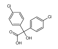 4,4'-dichlorobenzilic acid结构式