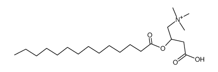 Mirystoyl Carnitine Structure