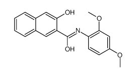 N-(2,4-dimethoxyphenyl)-3-hydroxynaphthalene-2-carboxamide Structure