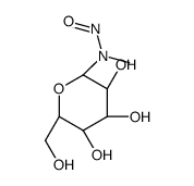 N-METHYL-N-NITROSO-BETA-D-GLUCOSAMINE Structure