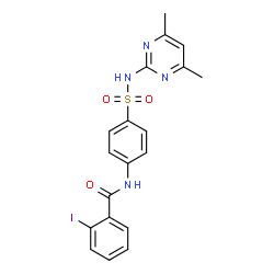 N-(4-{[(4,6-dimethyl-2-pyrimidinyl)amino]sulfonyl}phenyl)-2-iodobenzamide picture