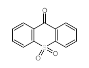 9H-Thioxanthen-9-one,10,10-dioxide结构式