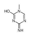 4-amino-1-methyl-1,3,5-triazin-2-one结构式