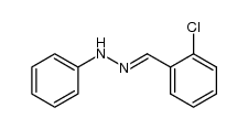 1-(2-chlorobenzylidene)-2-phenylhydrazine Structure