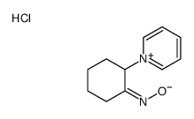 N-(2-pyridin-1-ium-1-ylcyclohexylidene)hydroxylamine,chloride结构式