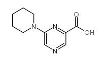 6-piperidin-1-ylpyrazine-2-carboxylic acid picture