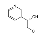 (S)-3-(1-hydroxy-2-chloroethyl)-pyridine Structure