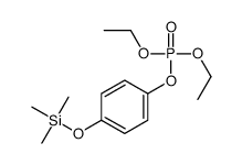 diethyl (4-trimethylsilyloxyphenyl) phosphate结构式