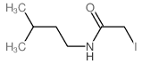 2-iodo-n-(3-methylbutyl)acetamide结构式