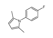 1-(4-Fluorophenyl)-2,5-dimethylpyrrole structure