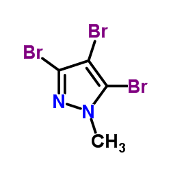 3,4,5-Tribromo-1-methyl-1H-pyrazole structure