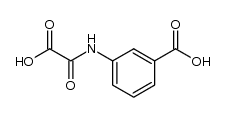 N-oxalyl-3-aminobenzoic acid structure