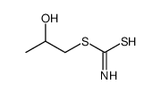 2-hydroxypropyl carbamodithioate结构式