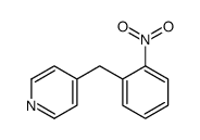 4-[(2-nitrophenyl)methyl]pyridine Structure