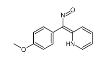 2-[(4-methoxyphenyl)-nitrosomethylidene]-1H-pyridine Structure