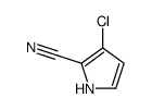 3-chloro-1H-pyrrole-2-carbonitrile Structure