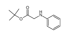 N-PHENYLGLYCINE TERT-BUTYL ESTER Structure