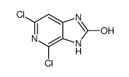 4,6-DICHLORO-1H-IMIDAZO[4,5-C]PYRIDIN-2(3H)-ONE Structure