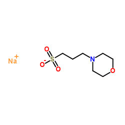 MOPS sodium salt Structure