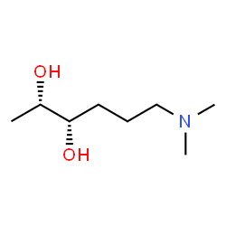 2,3-Hexanediol,6-(dimethylamino)-,(2S,3S)-(9CI)结构式