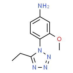 1H-Tetrazole,1-(4-amino-2-methoxyphenyl)-5-ethyl-(5CI) picture