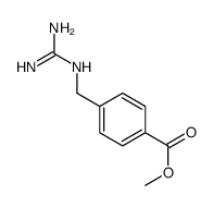 Methyl 4-(guanidinomethyl)benzoate Structure