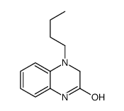 4-Butyl-3,4-dihydro-2(1H)-quinoxalinone结构式