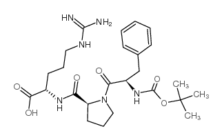 Boc-D-Phe-Pro-Arg-OH结构式