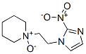 1-[2-(2-Nitro-1H-imidazol-1-yl)ethyl]piperidine 1-oxide结构式