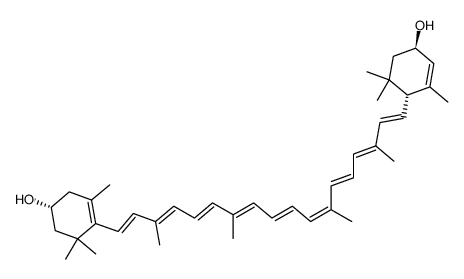 (13'Z,3R,3'R,6'R)-lutein Structure