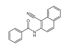 N-(1-cyanonaphthalen-2-yl)benzamide结构式