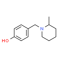 p-Cresol, alpha-(2-methylpiperidino)- (8CI) Structure