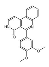 5-(3,4-dimethoxyphenyl)benzo[c][2,7]naphthyridin-4(3H)-one Structure